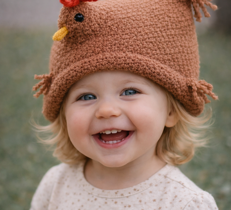 Cheeky Chicken Hat